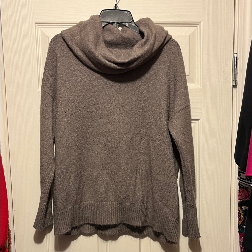 Joan Vass Cowl Neck Sweater - Size M